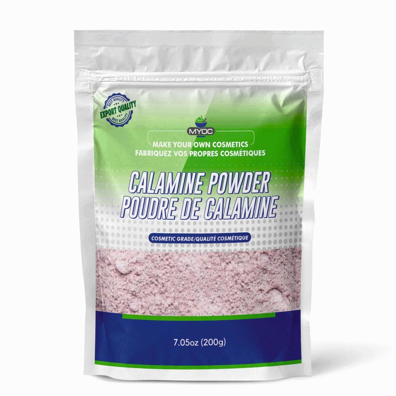 Myoc Calamine Powder 7 OzCalamine Powder for Skin Calamine Powder for Soap Making Calamine Powder for Itching Calamine Powder Bulk Calamine Powder Pure Calamine Powder for Face